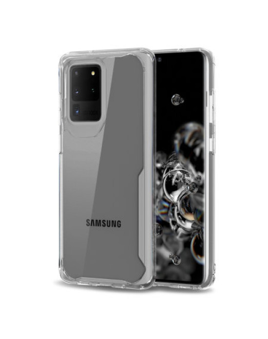 Olixar NovaShield Samsung Galaxy S20 Ultra Bumper Case - Clear
