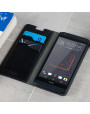 Olixar Leather-Style HTC Desire 530 / 630 Wallet Stand Case - Black