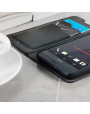 Olixar Leather-Style HTC Desire 530 / 630 Wallet Stand Case - Black