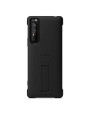 Official Sony Xperia 5 II Style Cover Stand Case - Black