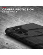 Zizo Bolt Samsung Galaxy S21 Plus Tough Case & Screen Protector- Black