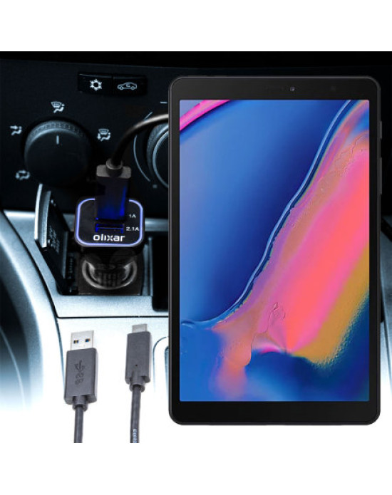 Olixar High Power Samsung Galaxy Tab A 8.0 2019 Car Charger