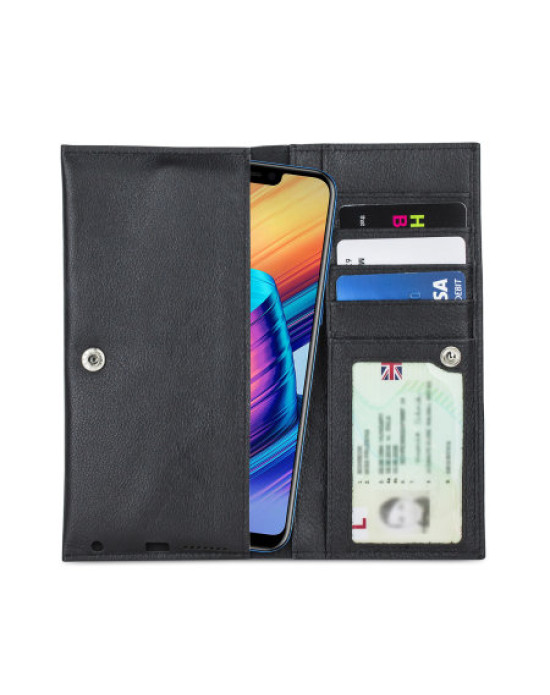 Olixar Primo Genuine Leather Honor Play Pouch Wallet Case - Black