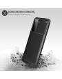 Olixar Carbon Fibre Samsung Galaxy S21 Plus Protective Case - Black