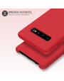 Olixar Samsung Galaxy S10 Soft Silicone Case - Red