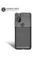 Olixar Carbon Fibre Motorola One Hyper Case - Black