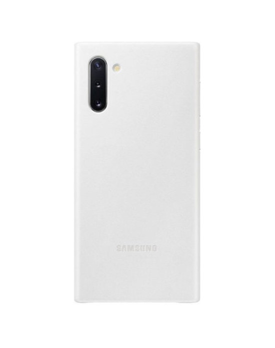 Official Samsung Galaxy Note 10 Leather Cover Case - White