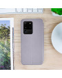 Olixar Soft Silicone Samsung Galaxy S20 Ultra Wallet Case - Grey