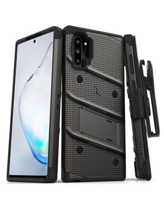 Zizo Bolt Samsung Note 10 Plus 5G Case - Gunmetal