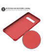 Olixar Samsung Galaxy S10 Plus Soft Silicone Case - Red