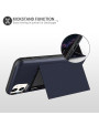 Olixar iPhone 11 Armour Vault Tough Wallet Case - Navy