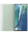 Official Samsung Galaxy Note 20 5G Clear View Case - Mystic Green