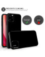 Olixar FlexiShield iPhone 11 Pro Max Gel Case - Solid Black