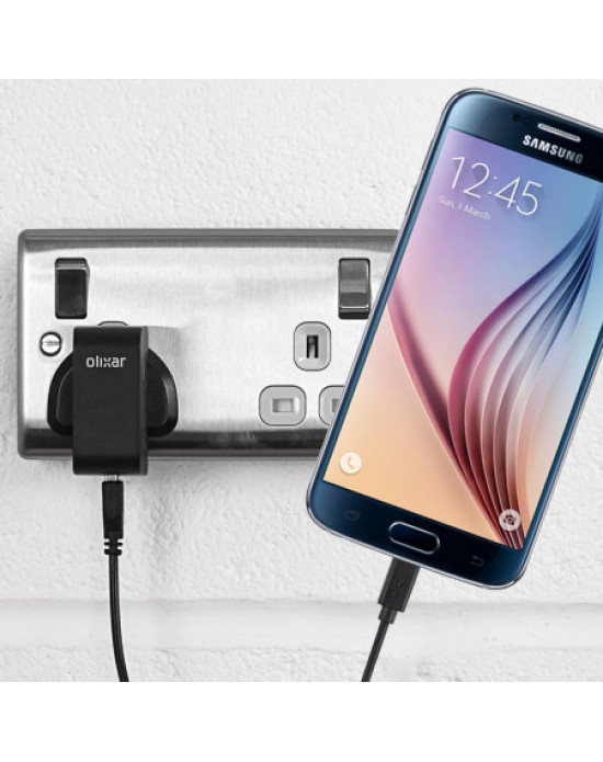 High Power Samsung Galaxy S6 Wall Charger & 1m Cable
