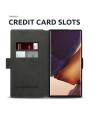 Olixar Leather-Style Samsung Note 20 Ultra Wallet Stand Case - Black