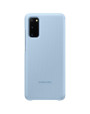 Official Samsung Galaxy S20 Clear View Cover Case - Sky Blue