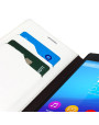 Olixar Leather-Style Sony Xperia C4 Wallet Stand Case - White