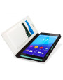 Olixar Leather-Style Sony Xperia C4 Wallet Stand Case - White