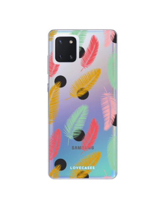 LoveCases Samsung Galaxy Note 10 Lite Gel Case - Polka Leaf LoveCases Samsung Galaxy Note 10 Lite Gel Case - Polka Leaf