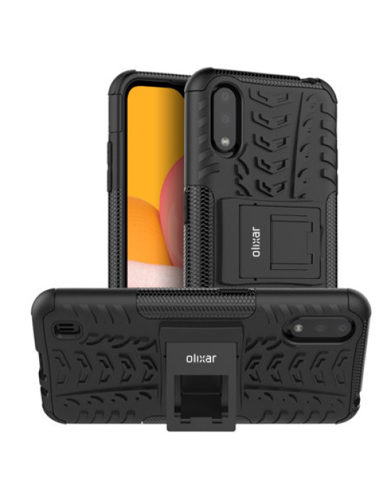 Olixar ArmourDillo Samsung Galaxy A01 Protective Case - Black