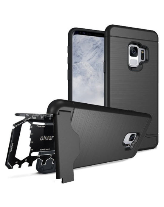 Olixar X-Ranger Samsung Galaxy S9 Survival Case - Tactical Black