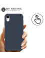 Olixar iPhone XR Soft Silicone Case - Midnight Blue