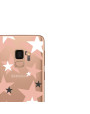 LoveCases S9 Plus Clear Pink Star Phone Case