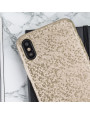 LoveCases Check Yo Self iPhone X Case - Shimmering Gold