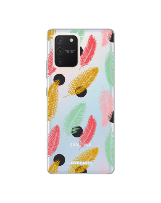 LoveCases Samsung Galaxy S10 Lite Gel Case - Polka Leaf LoveCases Samsung Galaxy S10 Lite Gel Case - Polka Leaf