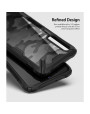 Ringke Fusion X Samsung Galaxy A70 Tough Case - Camo Black