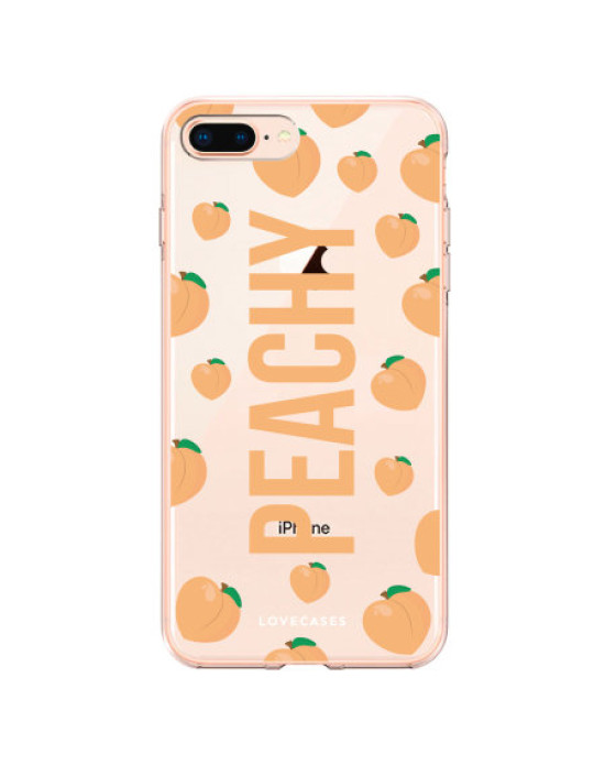 LoveCases iPhone 7 Plus Gel Case - Feelin' Peachy