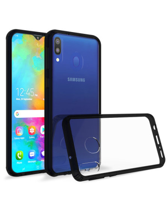 Olixar ExoShield Tough Snap-on Samsung Galaxy M20 Case - Black