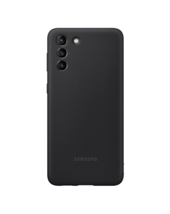 Official Samsung Galaxy S21 Silicone Cover Case - Black