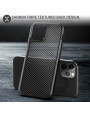 Olixar ExoShield Carbon iPhone 12 Pro Bumper Case - Black