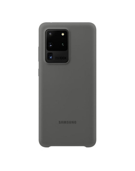 Official Samsung Galaxy S20 Ultra Silicone Cover Case - Grey