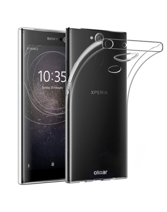 Olixar FlexiShield Sony Xperia XA2 Gel Case - 100% Clear