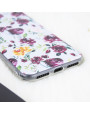 LoveCases Floral Art iPhone X Case - Blue / White