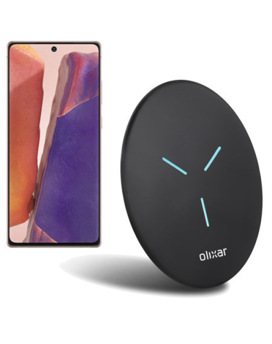 Olixar Samsung Galaxy Note 20 Slim 10W Fast Wireless Charging Pad