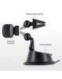 Olixar TriMount Windscreen, Dashboard & Vent Smartphone Car Holder