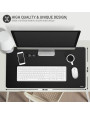 Olixar Full Size Office Desk/Gaming Multi-functional Leather Mat-Black Olixar Full Size Office Desk/Gaming Multi-functional Leather Mat-Black