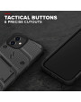Zizo Bolt Series iPhone 12 Tough Case - Black