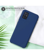 Olixar Samsung Galaxy A51 Soft Silicone Case - Midnight Blue