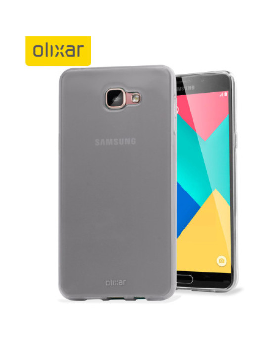 Olixar FlexiShield Samsung Galaxy A9 2016 Gel Case - Frost White Olixar FlexiShield Samsung Galaxy A9 2016 Gel Case - Frost White