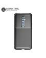 Olixar Oppo Reno 10x Zoom Carbon Fibre Case - Black