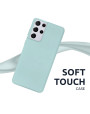 Olixar Samsung Galaxy S21 Ultra Soft Silicone Case - Pastel Green