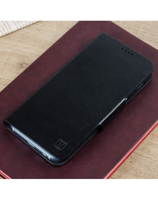 Olixar Leather-Style Samsung Galaxy A5 2017 Wallet Case - Black