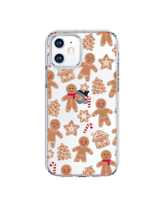 LoveCases iPhone 12 Gel Case - Christmas Gingerbread