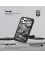 Ringke Fusion X iPhone 12 Pro Max Case - Camo Black