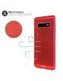 Olixar MeshTex Samsung Galaxy S10 Plus Case - Red
