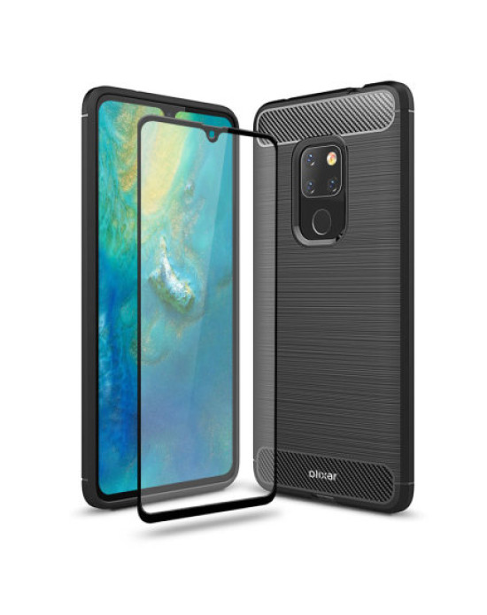 Olixar Sentinel Huawei Mate 20 Case And Glass Screen Protector Olixar Sentinel Huawei Mate 20 Case And Glass Screen Protector
